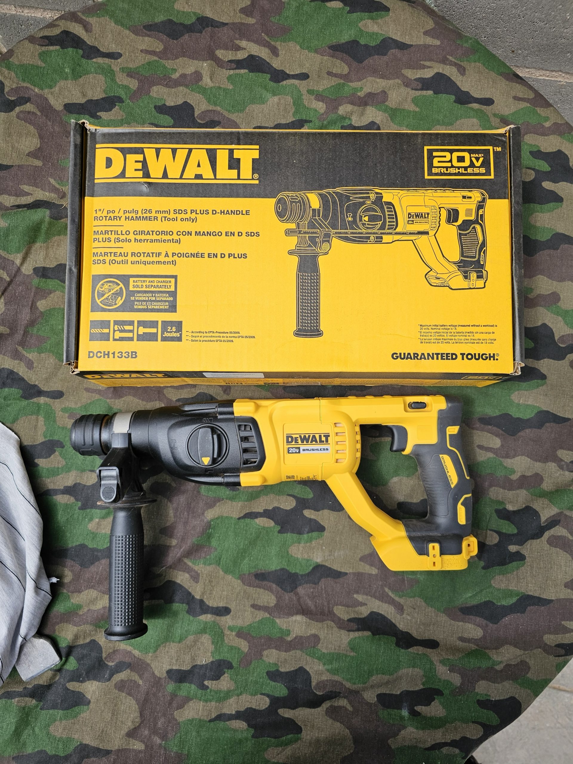 Martillo Rotopercutor Dewalt