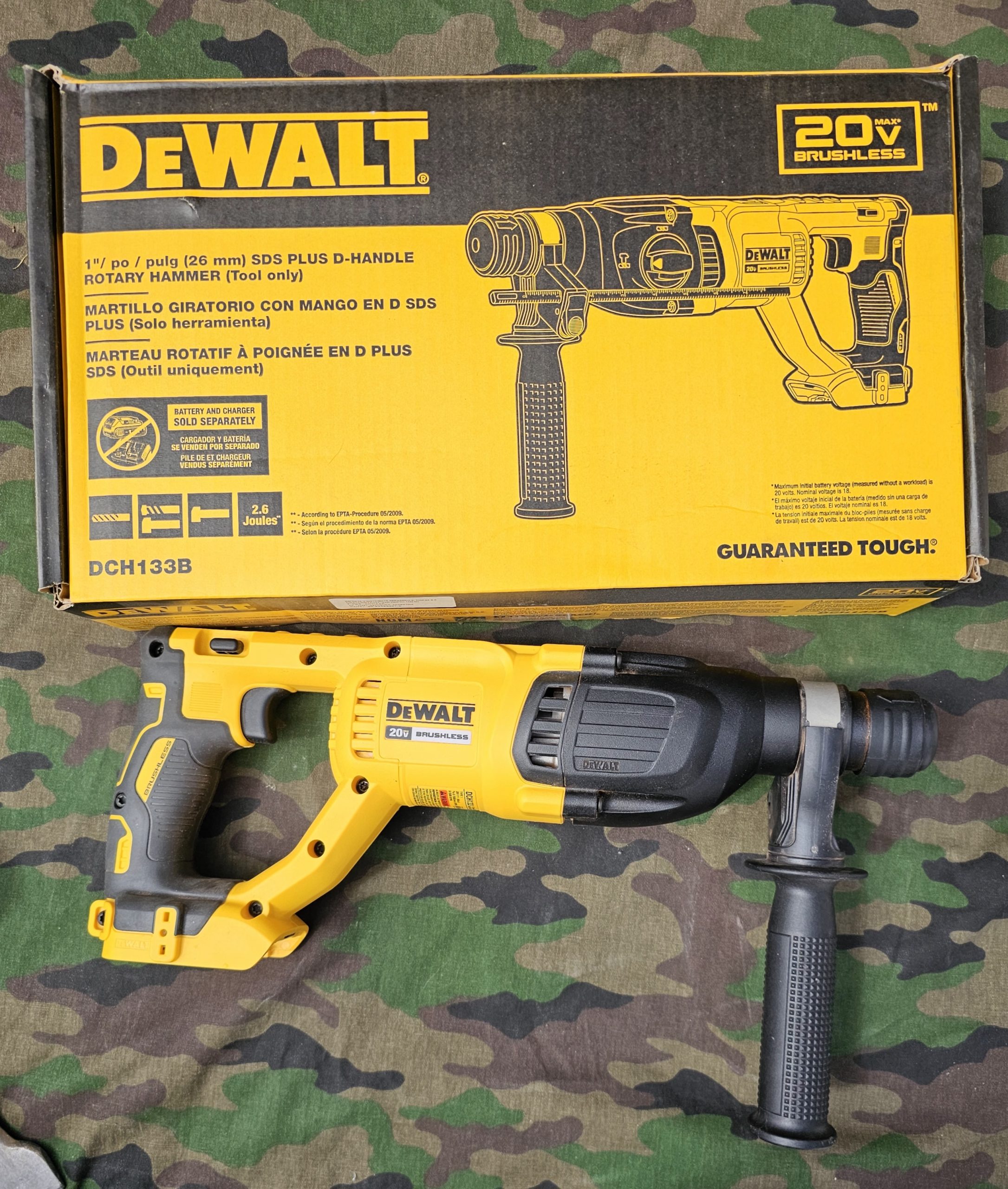 Martillo Rotopercutor Dewalt - Imagen 3